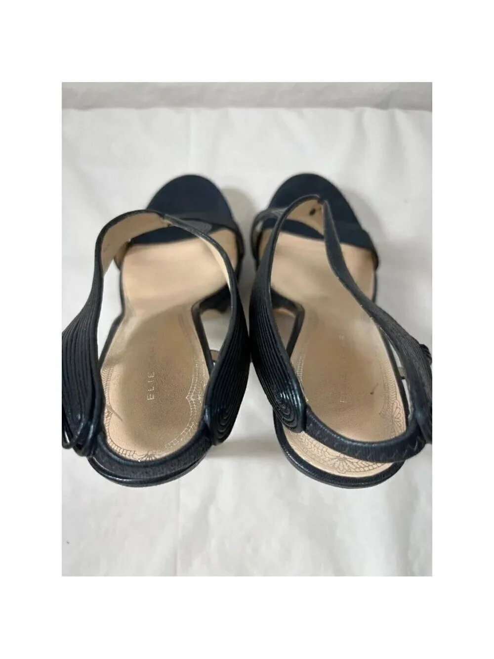Elie Tahari Cleopatra Platform Sandals Heels size 9.5